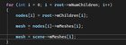 r/Assimp - Why cant i assign to an aiMesh pointer the mesh array of a child node but i can assign the scene's mesh array ?