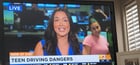 r/WatchPeopleDieInside - Worker unaware she's in the shot and makes an interesting exit