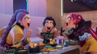 r/shittymoviedetails - In kpop demon hunters (2025) the kpop singers are allowed to eat a lot. This is because the movie is fictional.