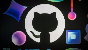 GitHub's logo on display at AWS's re:Invent conference on Dec. 3, 2024. Photo credit: Ken Yeung