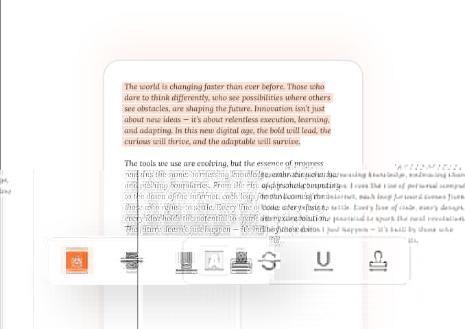 Annotate PDFs with Markups